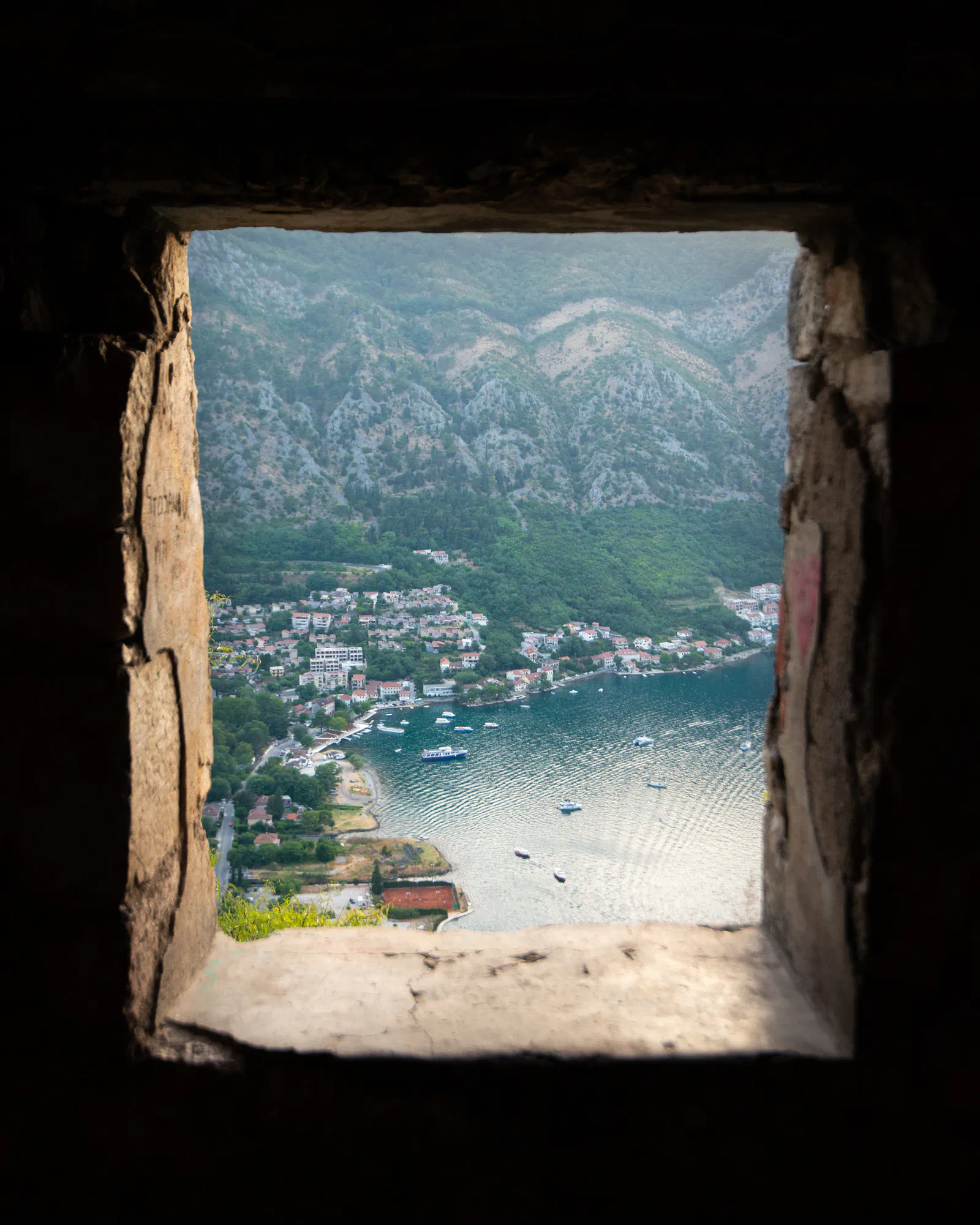 kotor through fortress window